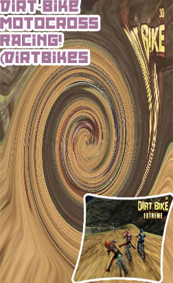 Dirt bike racing game